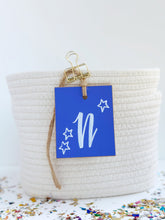 Load image into Gallery viewer, Initial Tag, Periwinkle