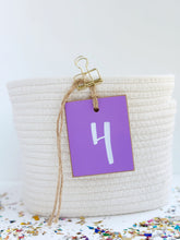 Load image into Gallery viewer, Initial Tag, Light Purple