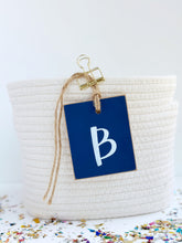 Load image into Gallery viewer, Initial Tag, Navy
