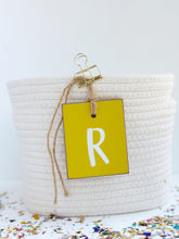 Load image into Gallery viewer, Initial Tag, Citron