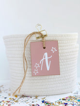 Load image into Gallery viewer, Initial Tag, Dusty Pink