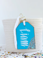 Load image into Gallery viewer, Classic Tag, Pool Blue
