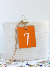 Load image into Gallery viewer, Initial Tag, Orange