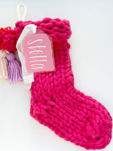 Load image into Gallery viewer, Acrylic Classic Stocking Tags (back painted)