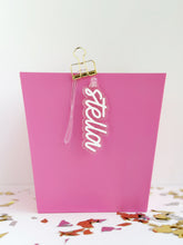 Load image into Gallery viewer, Acrylic name tag