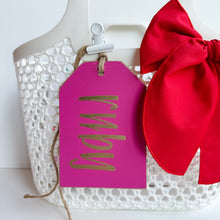 Load image into Gallery viewer, Christmas Classic Tag (all colors available to match previous years)