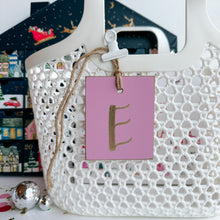 Load image into Gallery viewer, Christmas Initial Tag (up to 4 characters)