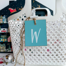 Load image into Gallery viewer, Christmas Initial Tag (up to 4 characters)