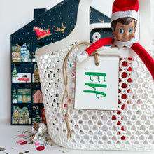 Load image into Gallery viewer, Christmas Initial Tag (up to 4 characters)