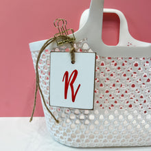 Load image into Gallery viewer, Initial Tag, White