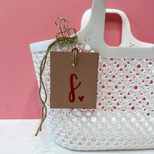 Load image into Gallery viewer, Initial Tag, Dusty Pink