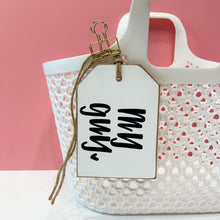 Load image into Gallery viewer, Classic Tag, White