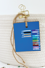 Load image into Gallery viewer, Classic Tag, Blue