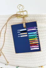 Load image into Gallery viewer, Initial Tag, Navy