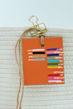 Load image into Gallery viewer, Initial Tag, Orange