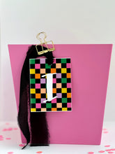 Load image into Gallery viewer, Acrylic initial tags — spooky style!
