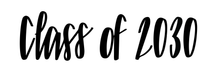 Load image into Gallery viewer, &quot;CLASS OF&quot; Shelfie (handlettered, not printed)
