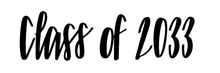 Load image into Gallery viewer, &quot;CLASS OF&quot; Shelfie (handlettered, not printed)
