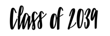 Load image into Gallery viewer, &quot;CLASS OF&quot; Shelfie (handlettered, not printed)

