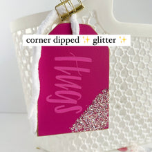 Load image into Gallery viewer, Valentine’s Classic Tag (glitter dipped)
