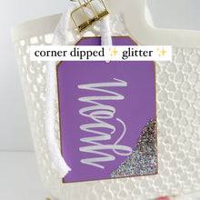 Load image into Gallery viewer, Valentine’s Classic Tag (glitter dipped)
