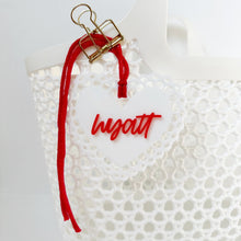 Load image into Gallery viewer, Custom Lace Heart with name
