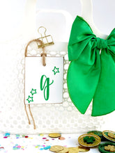 Load image into Gallery viewer, Initial Tag, St. Patty's Style!
