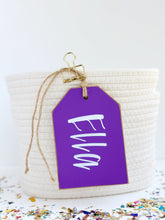 Load image into Gallery viewer, Classic Tag, Purple
