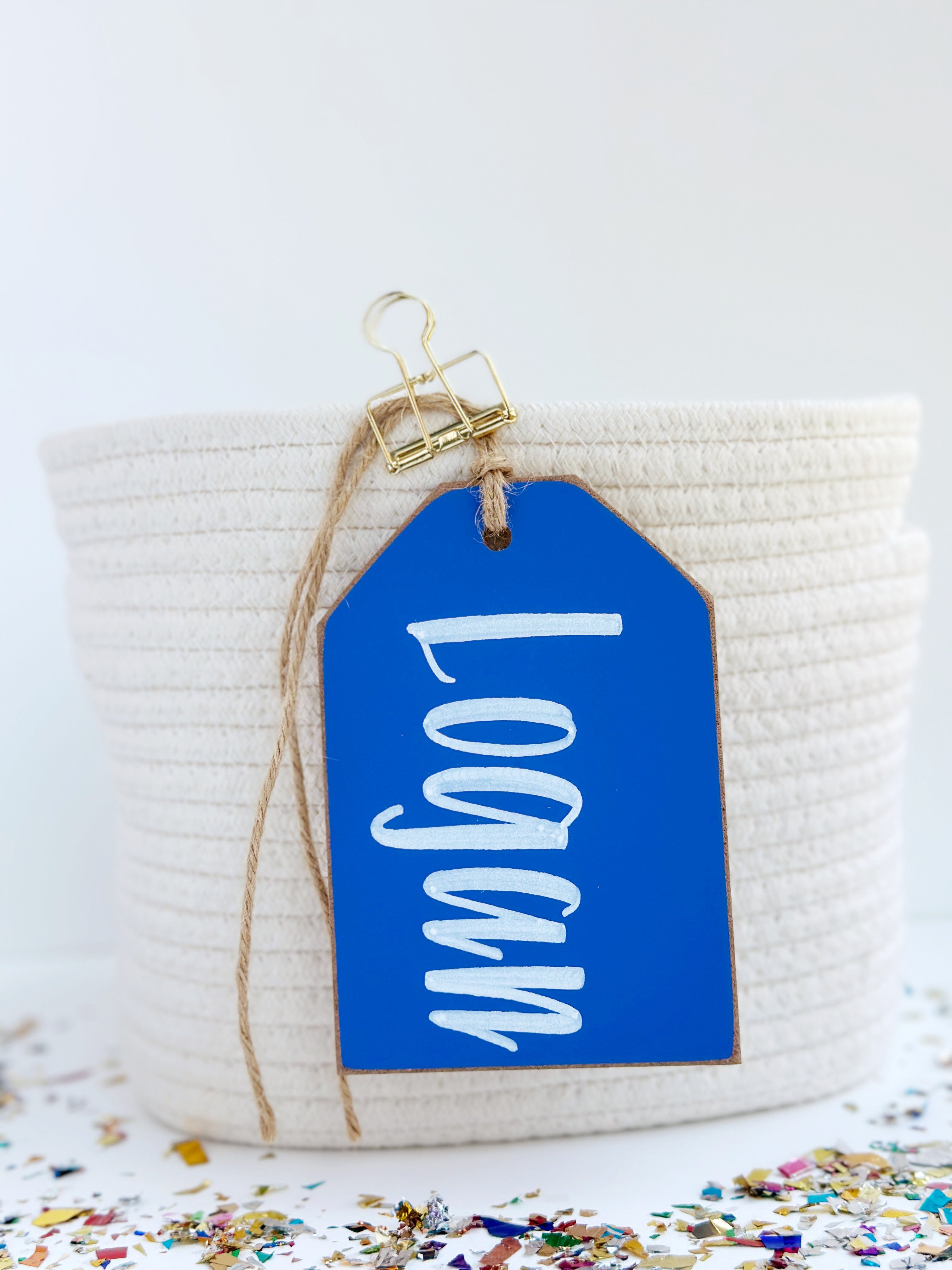 Classic Tag, Blue – Chalk Designs By Me