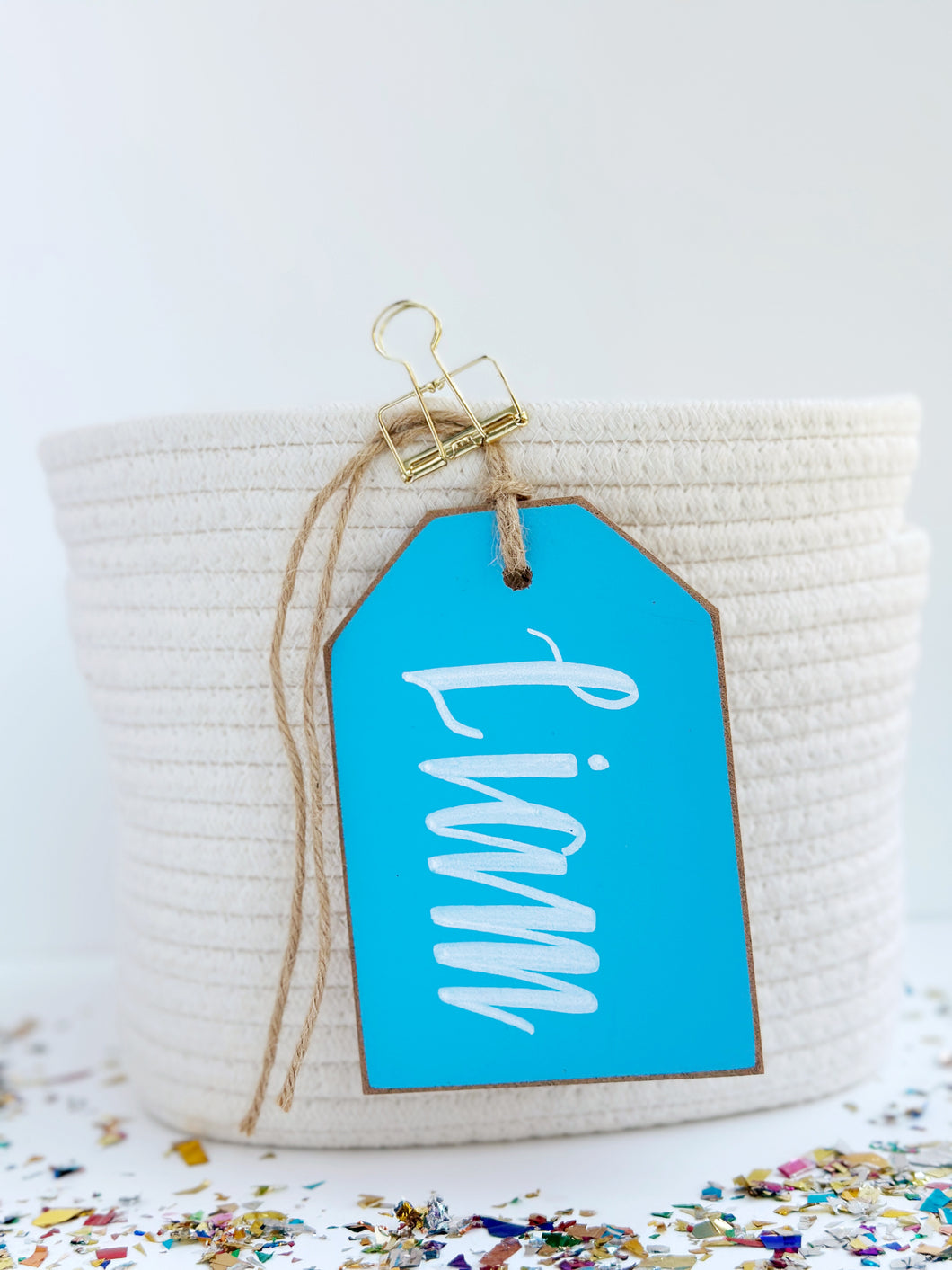 Classic Tag, Pool Blue