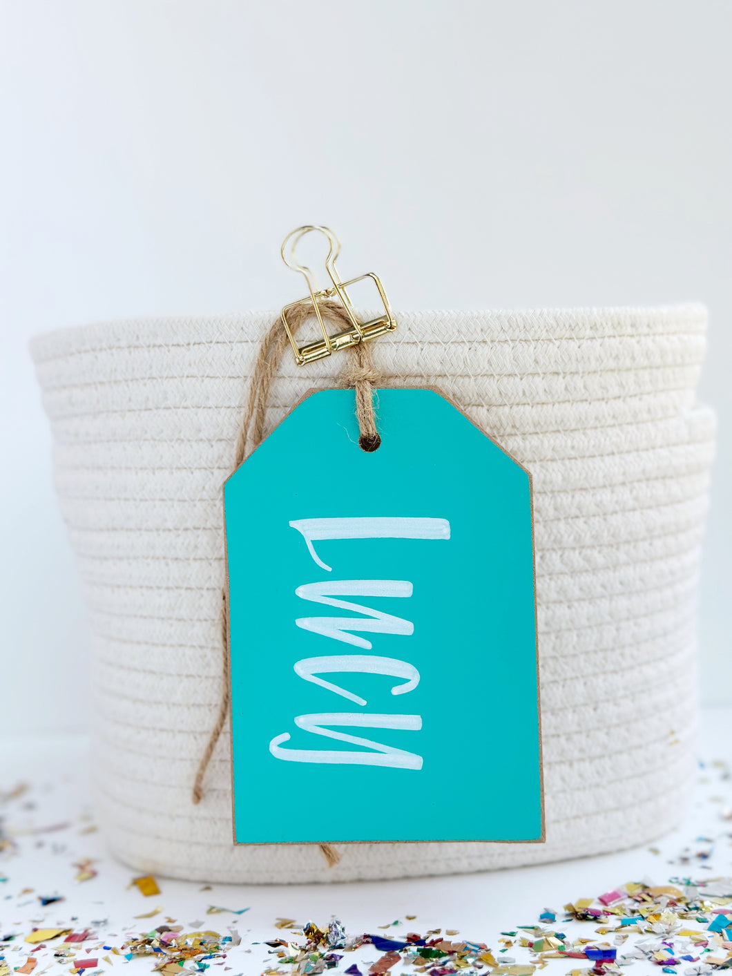 Classic Tag, Teal