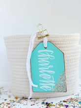 Load image into Gallery viewer, Classic Tag, Lighter Teal
