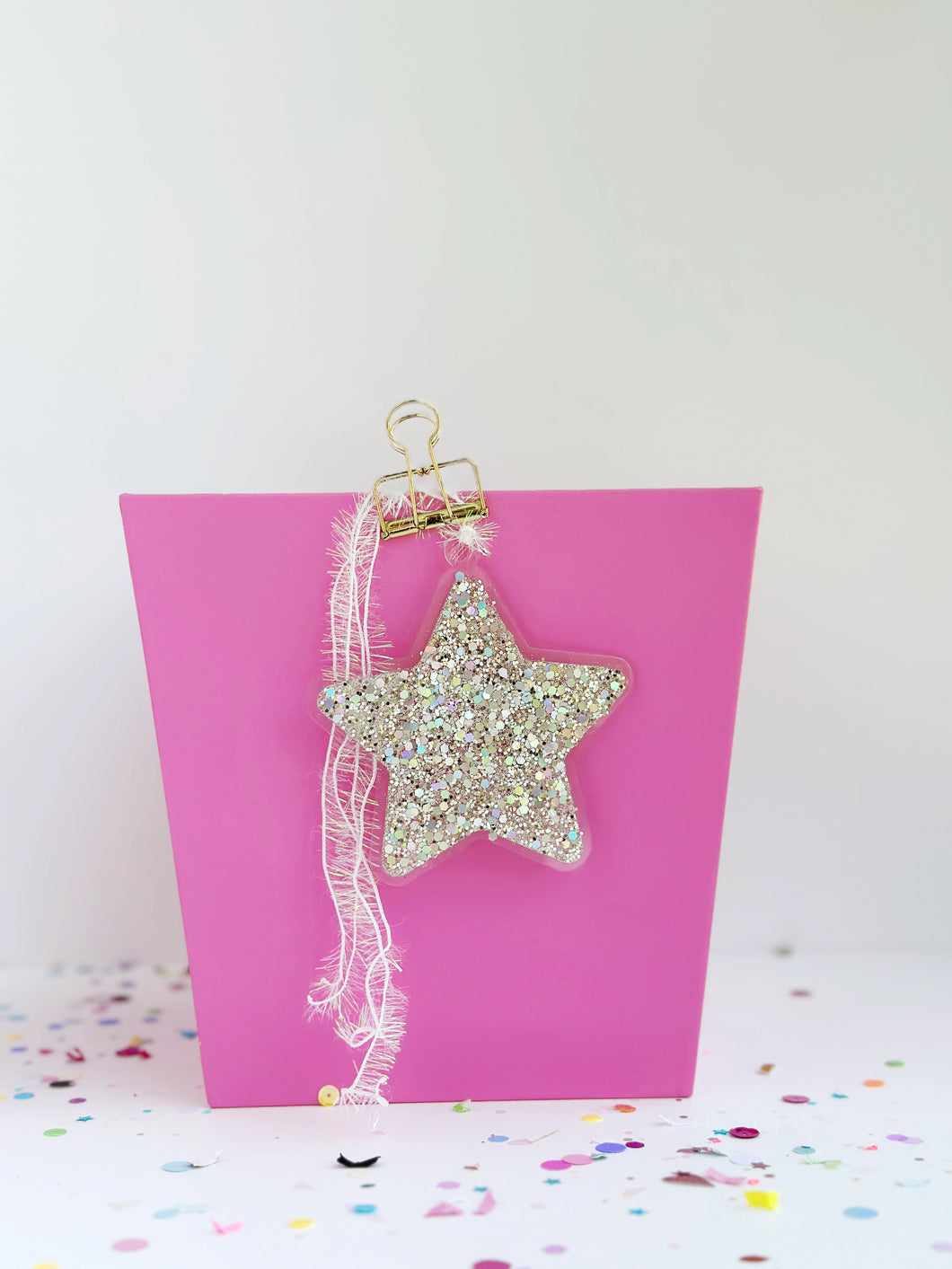 Glittery Texture Star