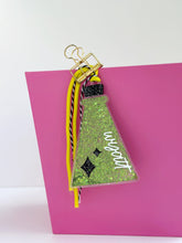 Load image into Gallery viewer, Potion Shaker Tag, green glitter
