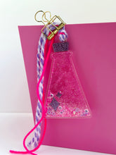 Load image into Gallery viewer, Potion Shaker Tag, pink + purple

