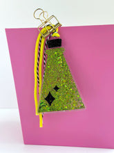 Load image into Gallery viewer, Potion Shaker Tag, green glitter
