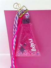 Load image into Gallery viewer, Potion Shaker Tag, pink + purple
