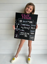 Load image into Gallery viewer, School Board (handlettered)
