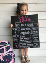Load image into Gallery viewer, School Board (handlettered)
