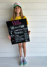 Load image into Gallery viewer, School Board (handlettered)
