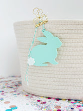 Load image into Gallery viewer, Acrylic, Bunny Profile Tag (with or without initial)
