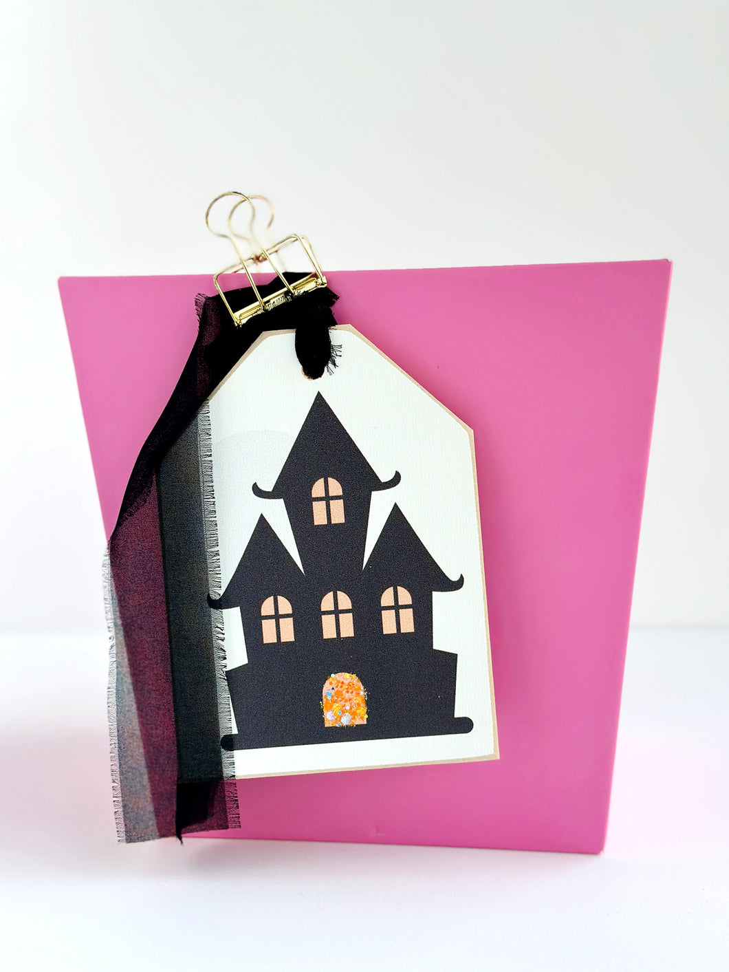 Haunted House Classic Tag