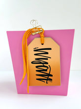 Load image into Gallery viewer, Orange Ombré Classic Tag
