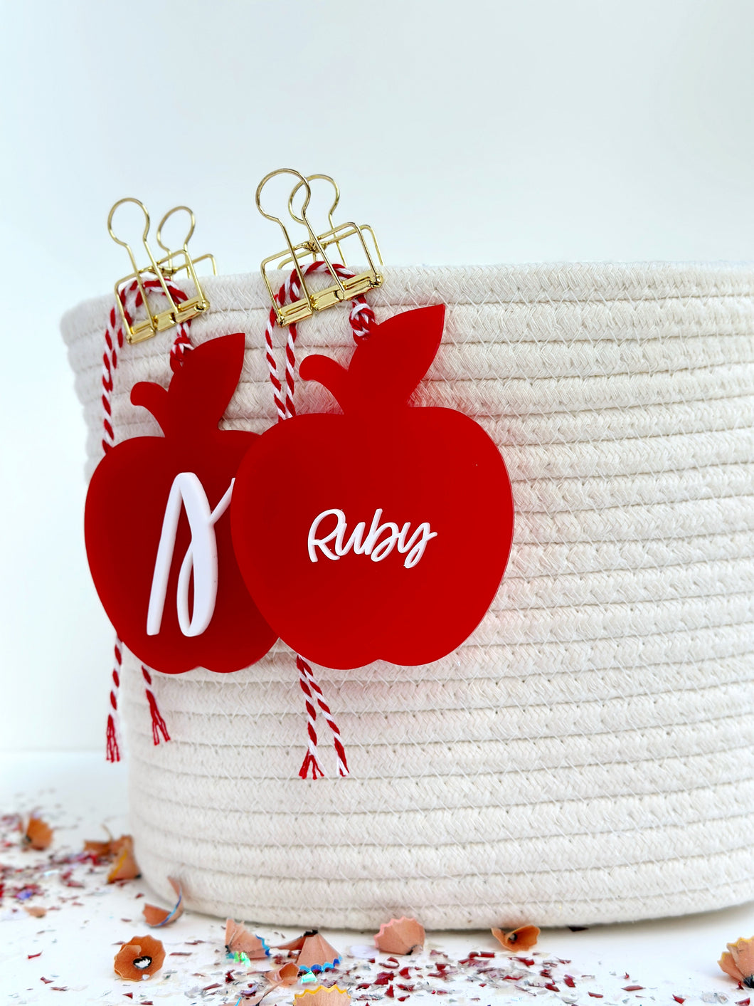 BTS Apple Initial/Name Tag