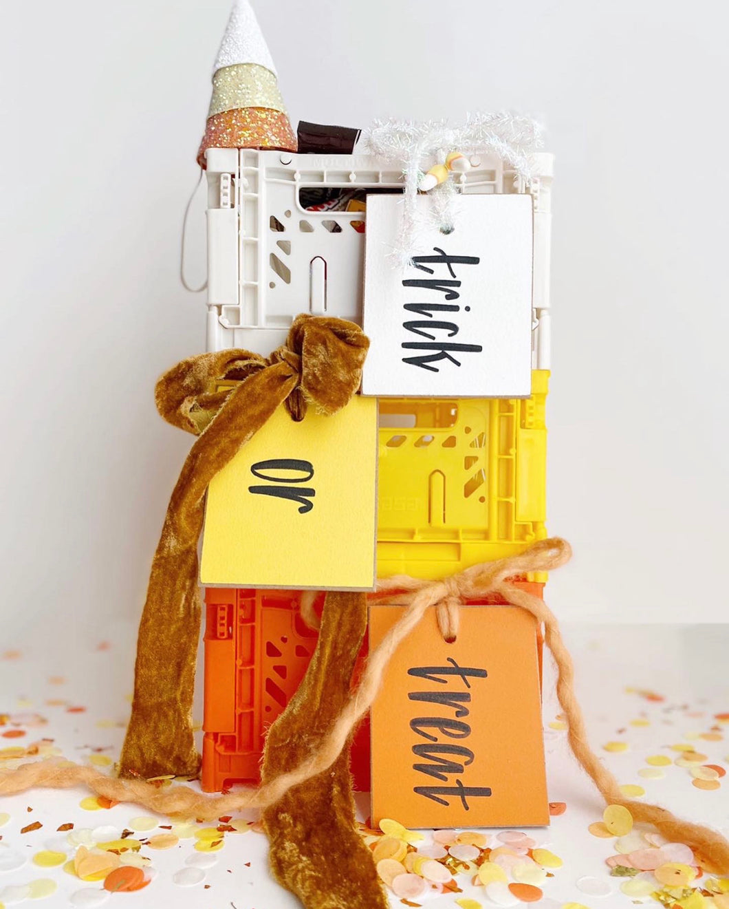 Halloween “Trick or Treat” Tag  SET (contains all 3) *Kelsey Klos collab*