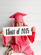 Load image into Gallery viewer, &quot;CLASS OF&quot; Shelfie (handlettered, not printed)
