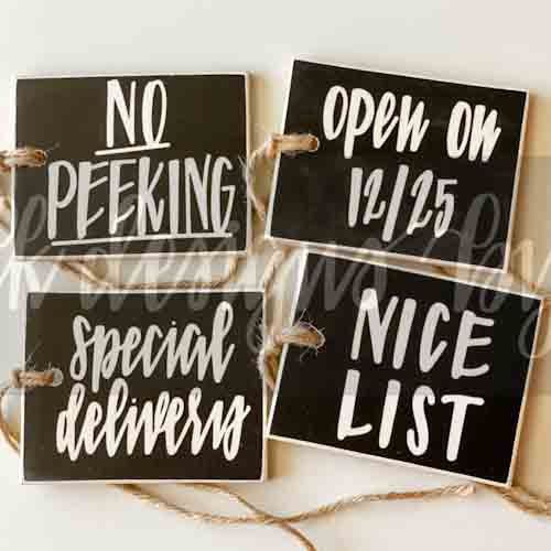 Present Tag Set (Limited Quantities)