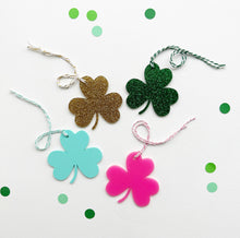 Load image into Gallery viewer, Acrylic, Shamrock tag
